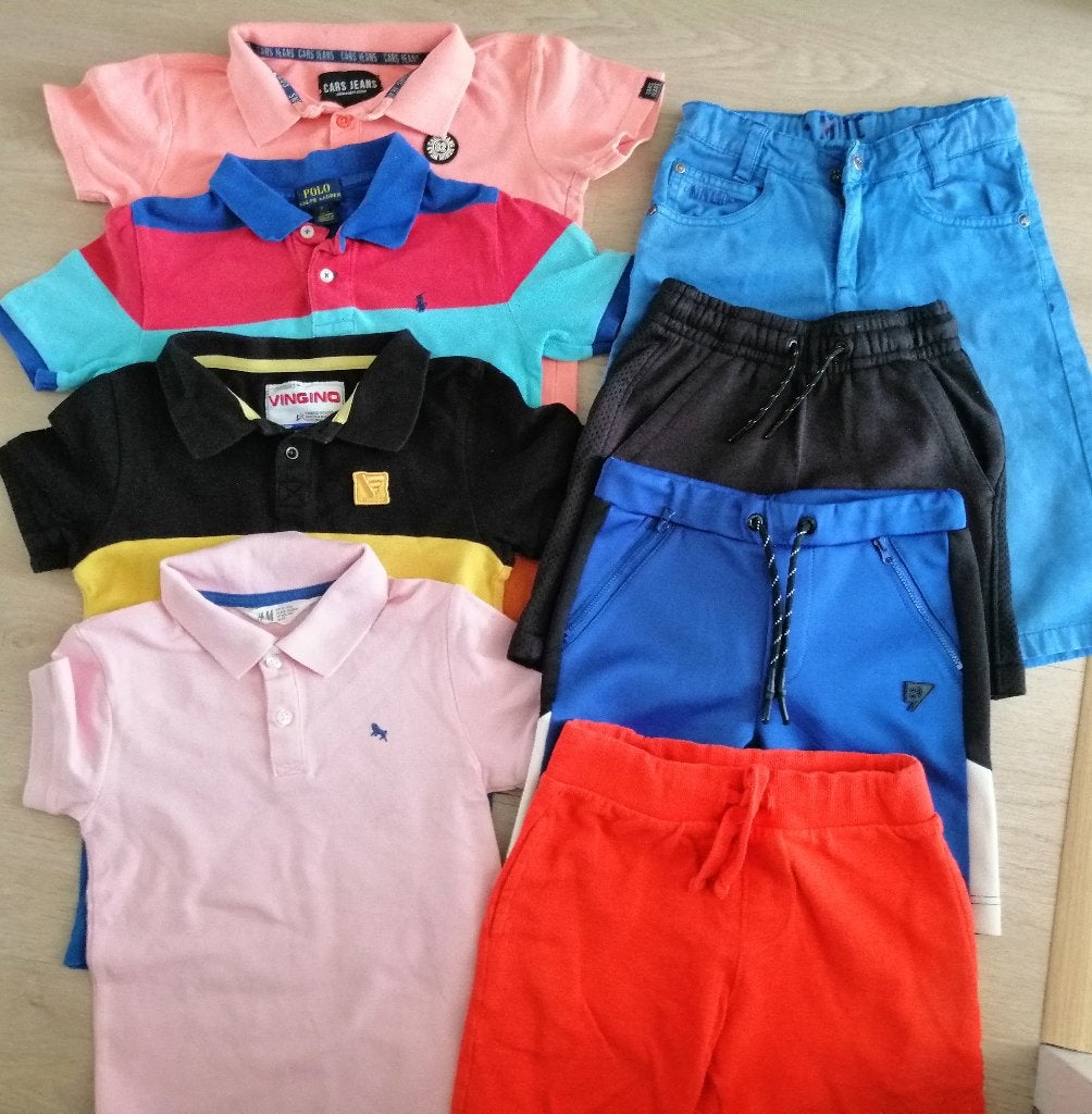 Kinderkleding 122-128, zomer, Ophalen of Verzenden, Gebruikt, Maat 128