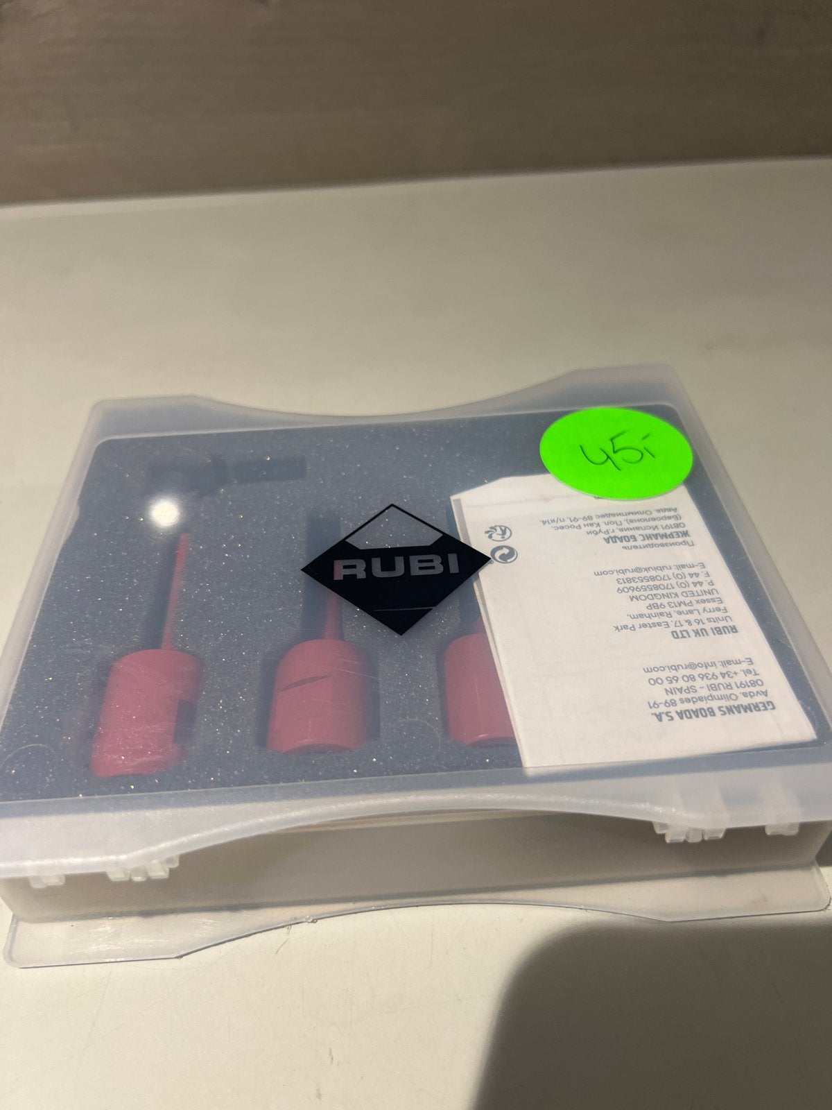 Rubi Easy Gres Diamant Boorset - 4-delig, N, N, Nieuw, Ophalen of Verzenden