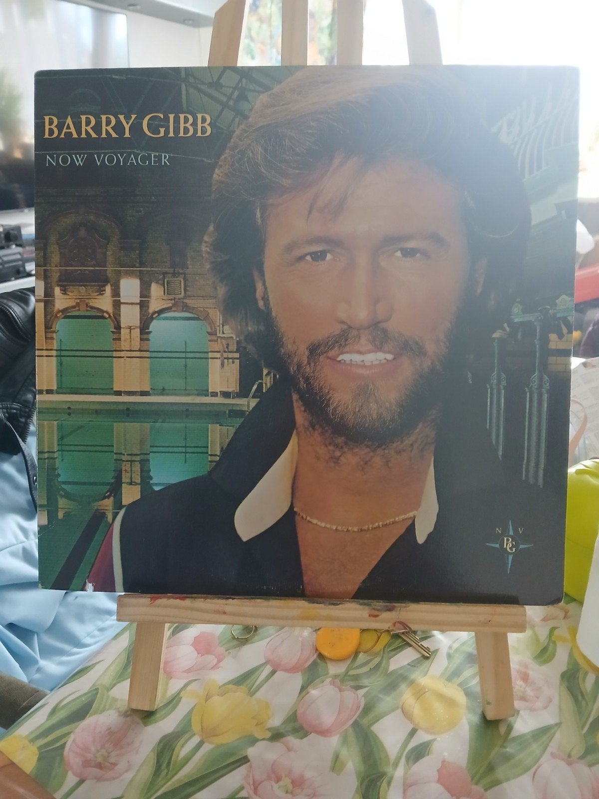 Barry Gibb - Now Voyager LP (Pop, Rock), LP, Gebruikt, Pop, Ophalen of Verzenden