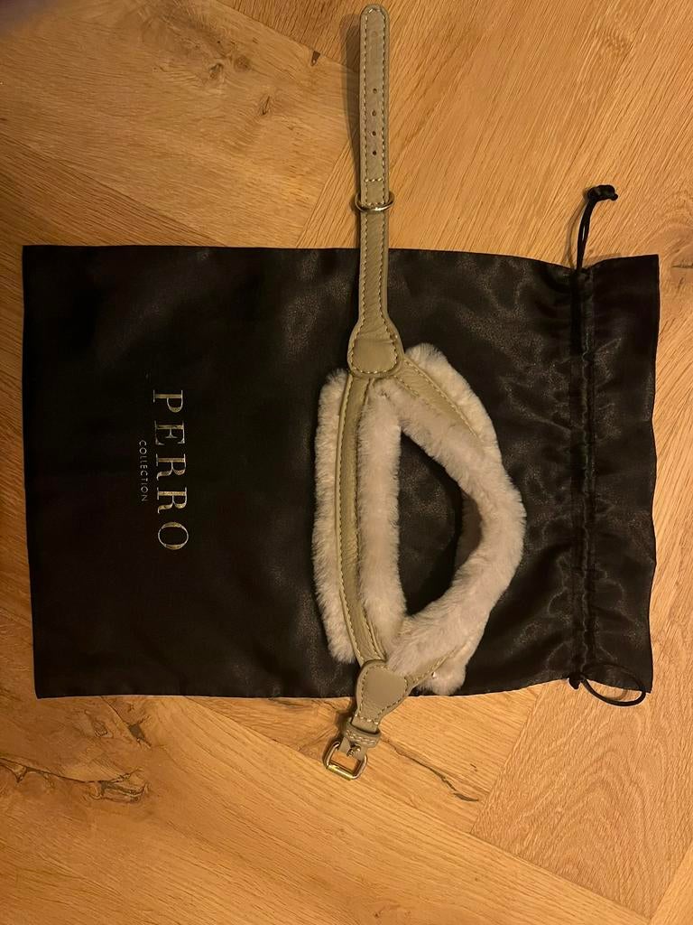 Perro collection montone tuigje met bont maat s, Ophalen of Verzenden, Nieuw