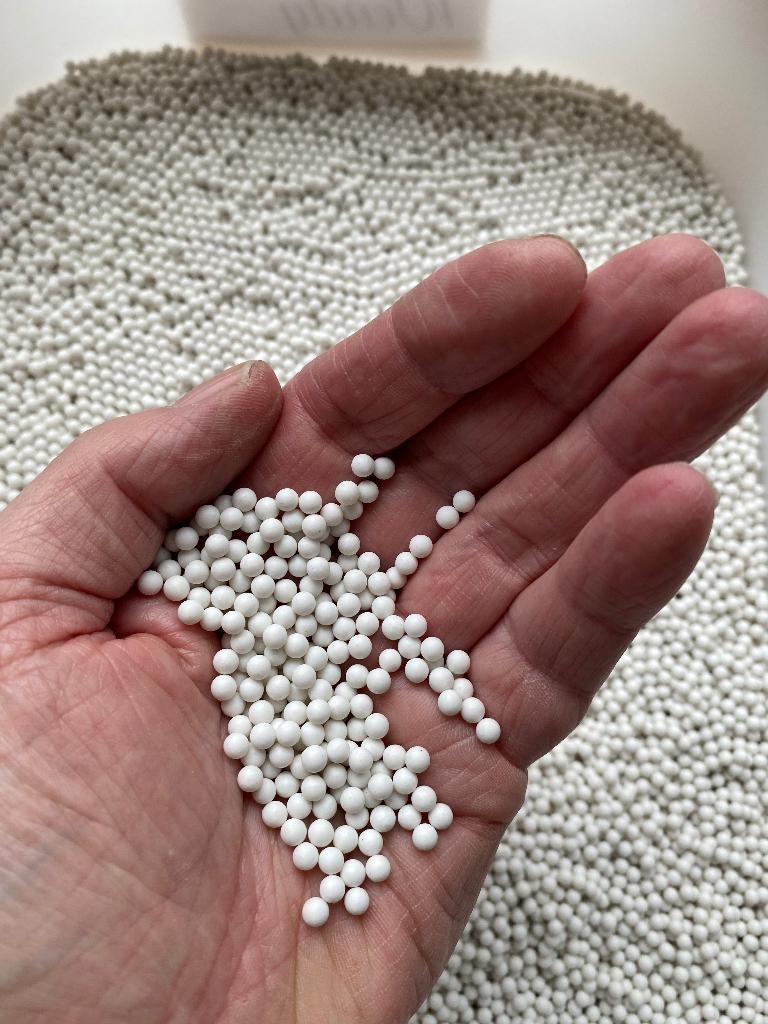 Keramische Polijstkogels (Lortone/HBM) 4mm & 5mm Alumina, Doe-het-zelf en Verbouw, Gereedschap | Overige machines, Nieuw, Ophalen of Verzenden