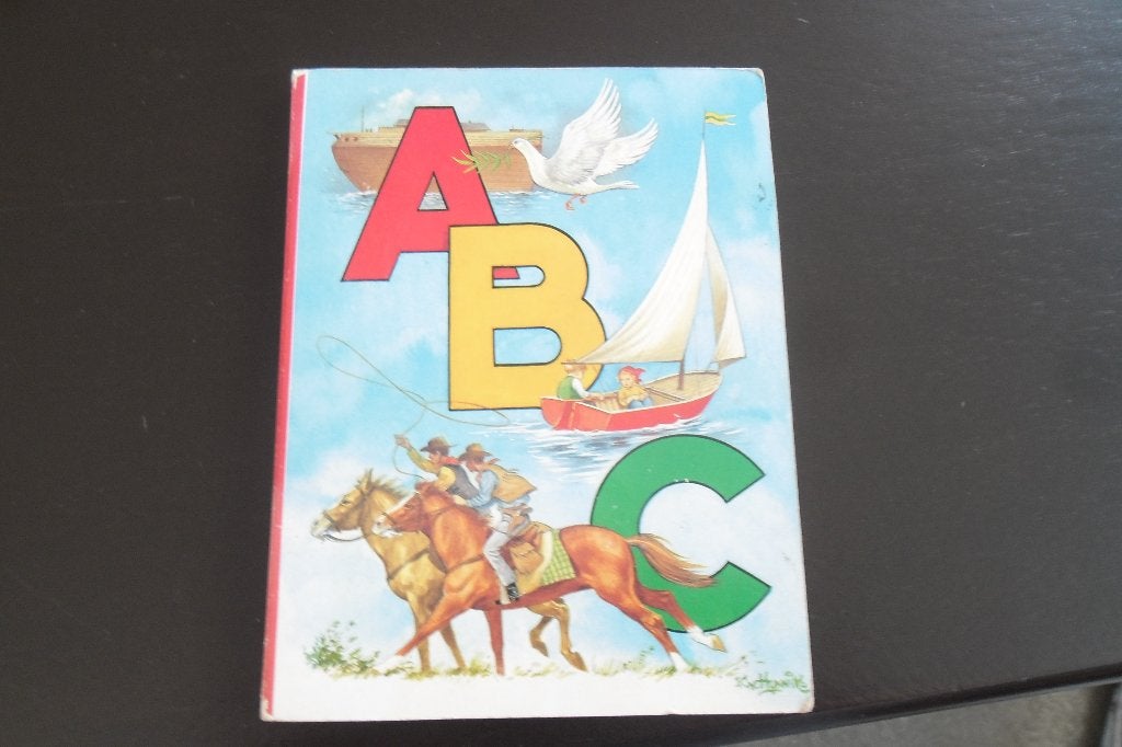 boekje ABC, Gelezen, Uitklapboek, Jongen of Meisje, Ophalen of Verzenden