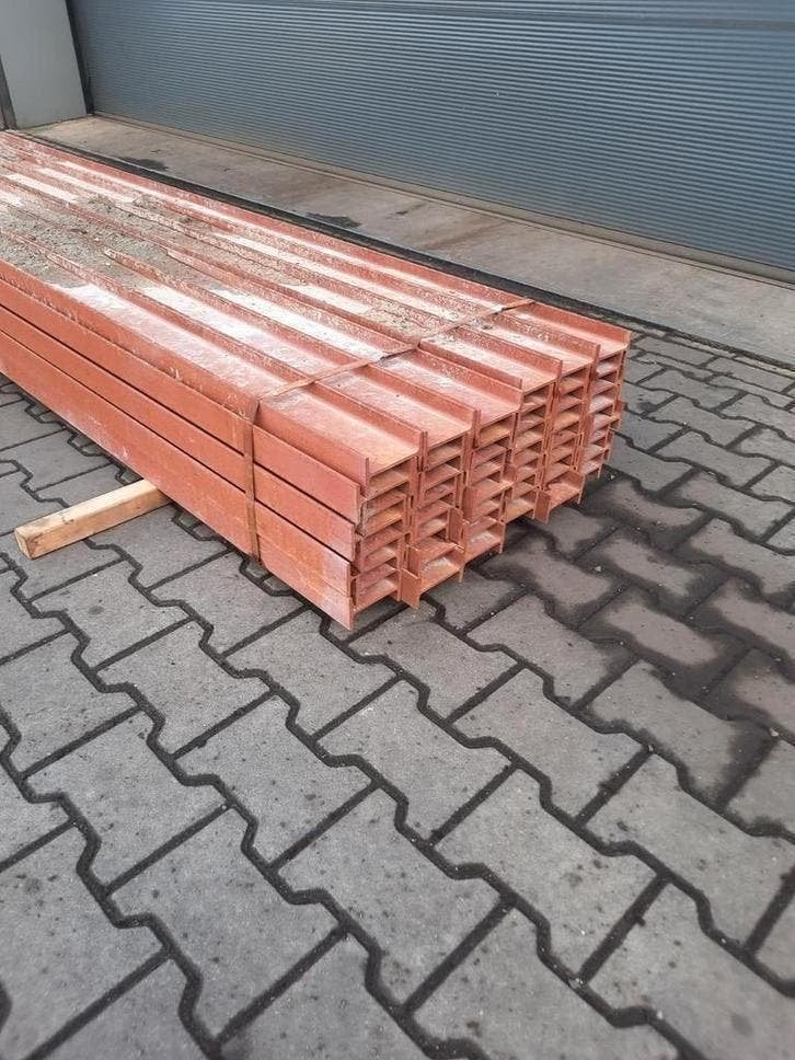 Partij IPE 100 gestraald, gemenied stalen balken L=3000mm, Gebruikt, Holland, Ophalen of Verzenden, IJzer