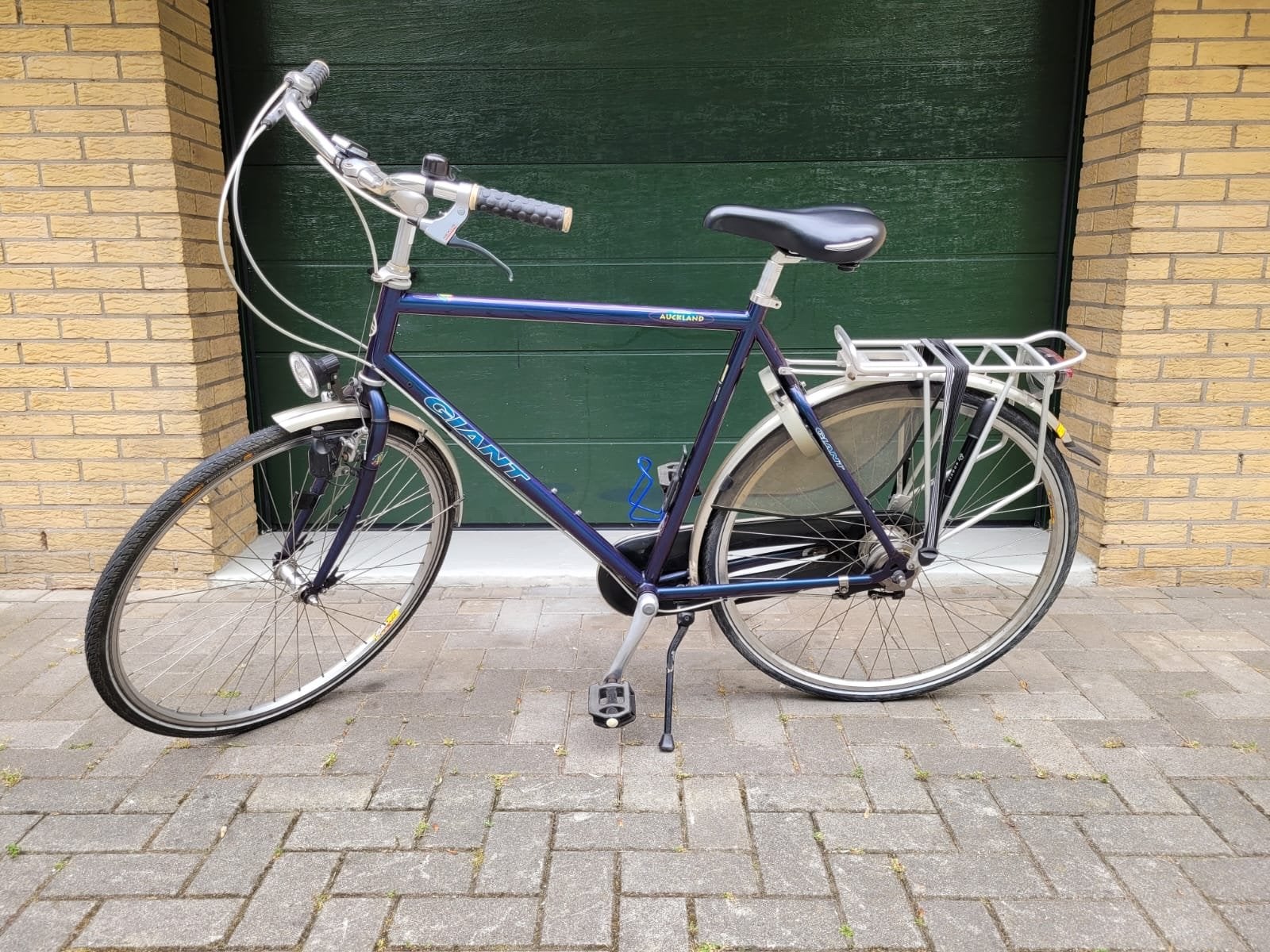 Giant Town Auckland Herenfiets, Fietsen en Brommers, Ophalen, Gebruikt, Velgrem, Versnellingen
