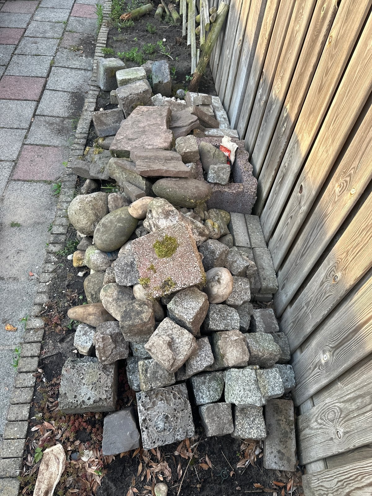 -20€ Diverse stenen voor tuin of decoratie, Tuin en Terras, Grind, Keien en Split, Ophalen, Gebruikt, Graniet, Kei