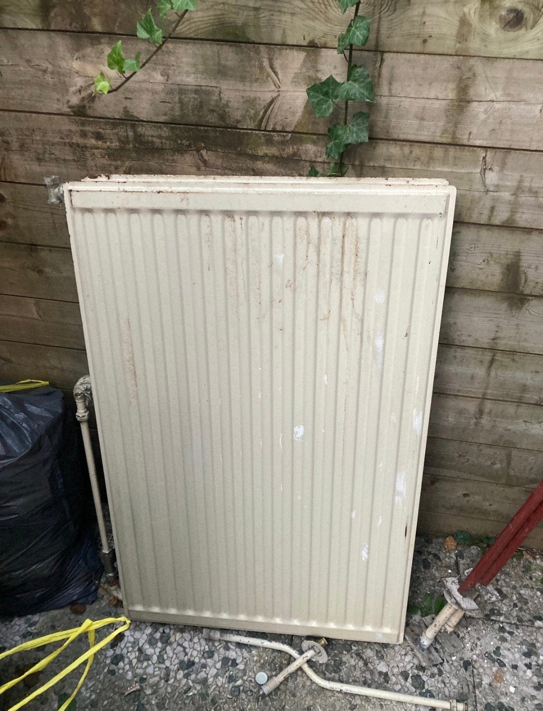 oud ijzer radiator, Ophalen, 30 tot 80 cm, Gebruikt, Radiator