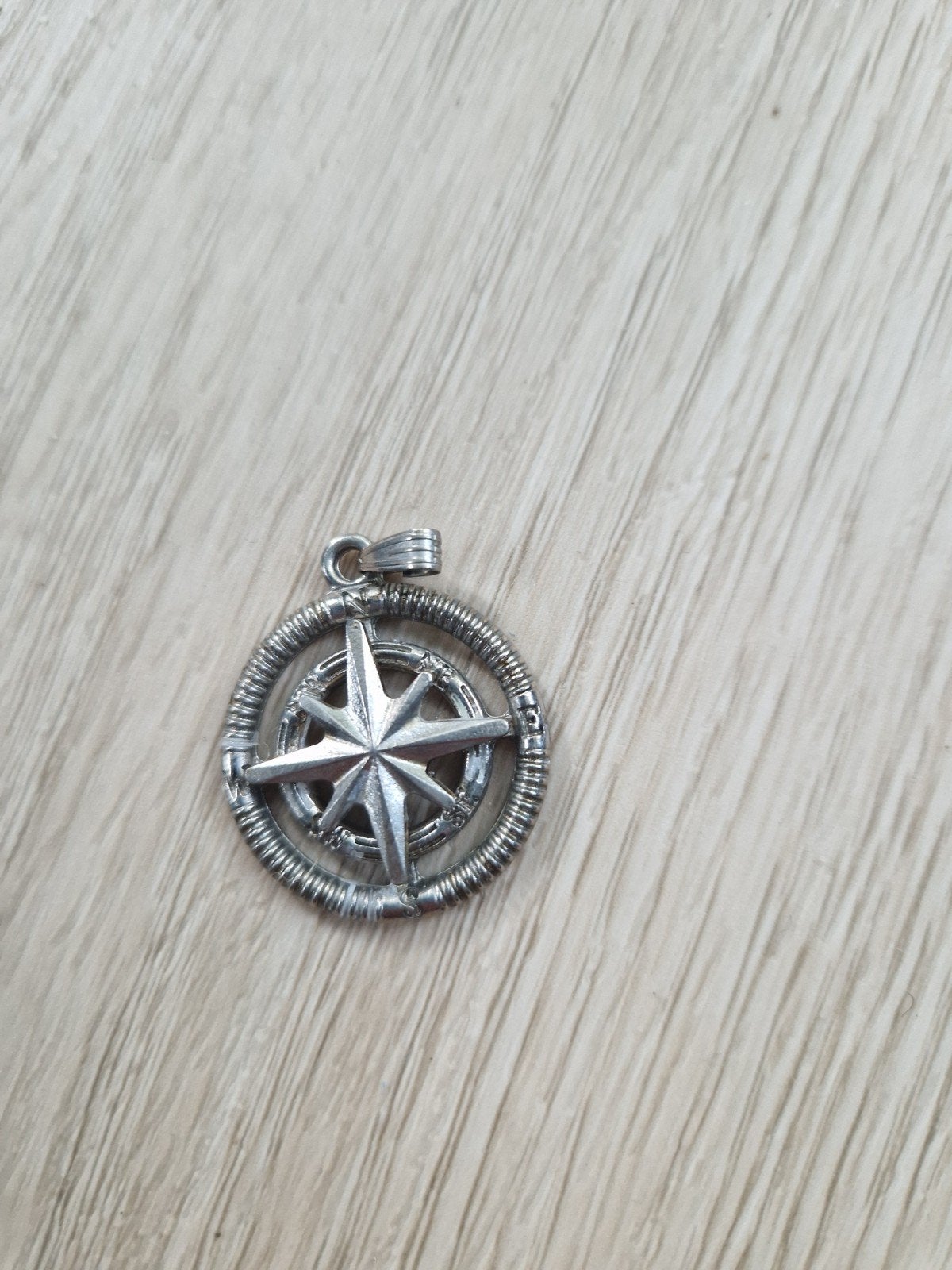 kompas ketting, Overige merken, Overige materialen, Gebruikt, Verzenden