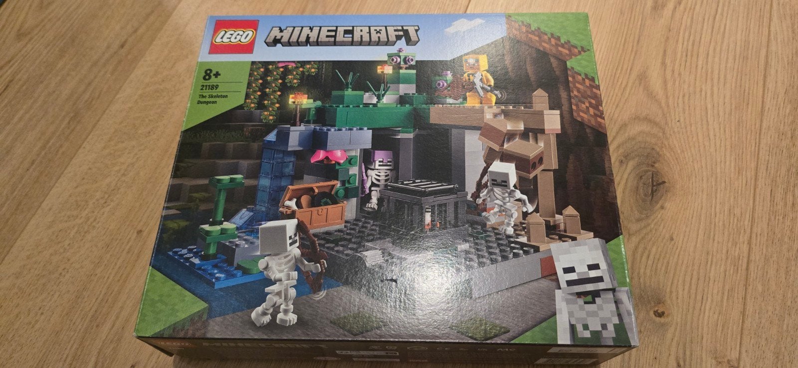 Lego Minecraft 21189 - The Skeleton Dungeon (geopend), Gebruikt, Minecraft, Lego, Ophalen of Verzenden