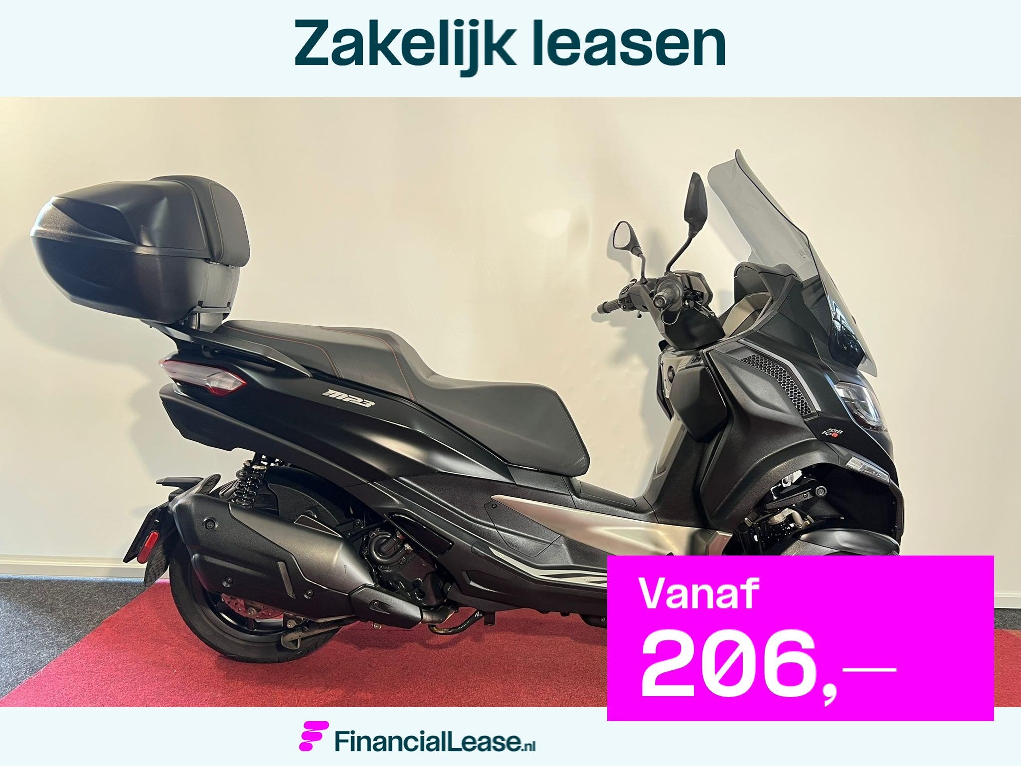 Piaggio MP3 530 HPE Exclusive ABS, Cruise Control, Scooter, Bedrijf