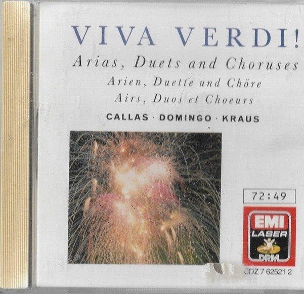 Viva Verdi (EMI Laser DRM), Ophalen of Verzenden, Classicisme, Zo goed als nieuw, Kamermuziek