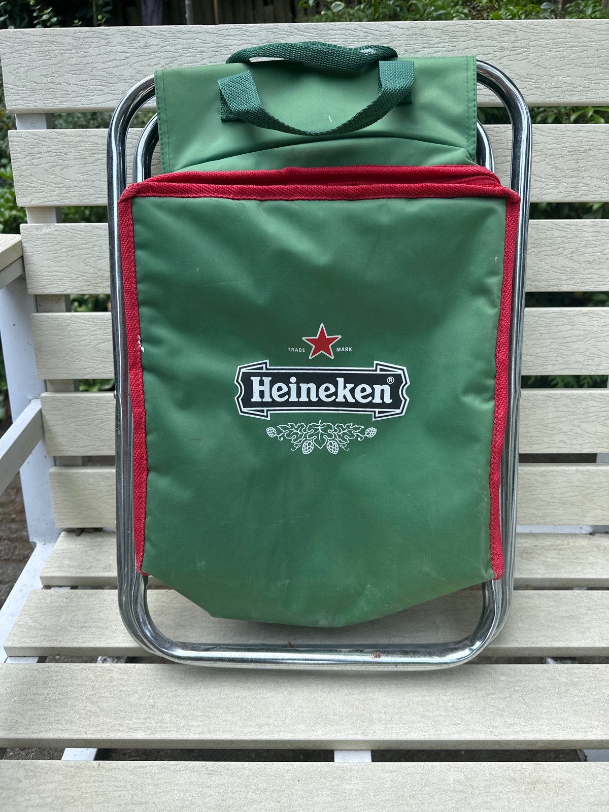 Heineken Koeltas met Krukje - Ideaal voor Festivals/Camping, Ophalen, Gebruikt, Koeltas, Koelelement