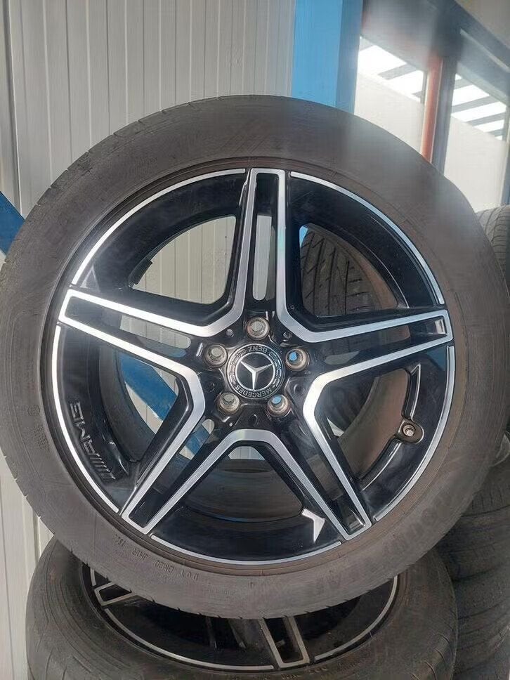 18 Inch Mercedes E Klasse W213 AMG Velgen, Auto-onderdelen, Banden en Velgen, 18 inch, Gebruikt, Velg(en), -