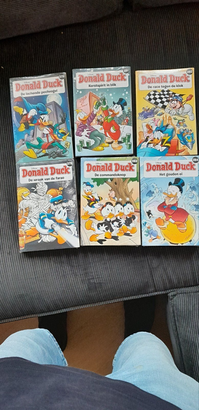 Donald Duck stripboeken - 6 stuks - Zo goed als nieuw, Meerdere stripboeken, Ophalen, Nieuw