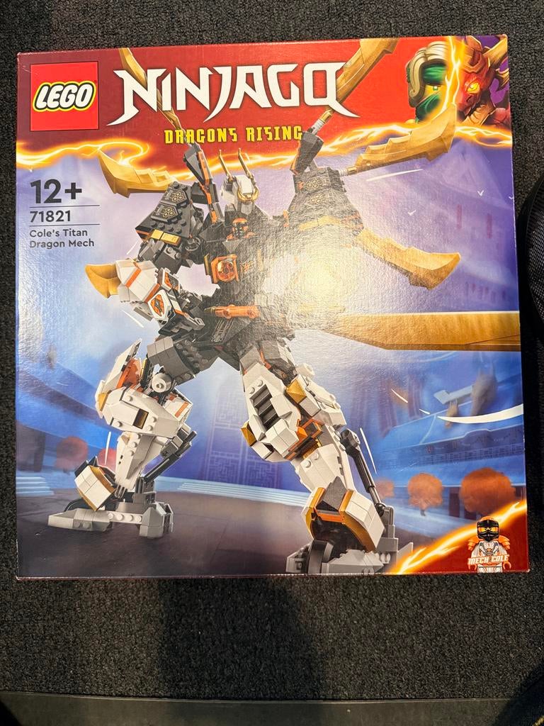 LEGO Ninjago 71821 Cole's Titan Draken Mecha - Zo goed als n, Ophalen of Verzenden, Zo goed als nieuw