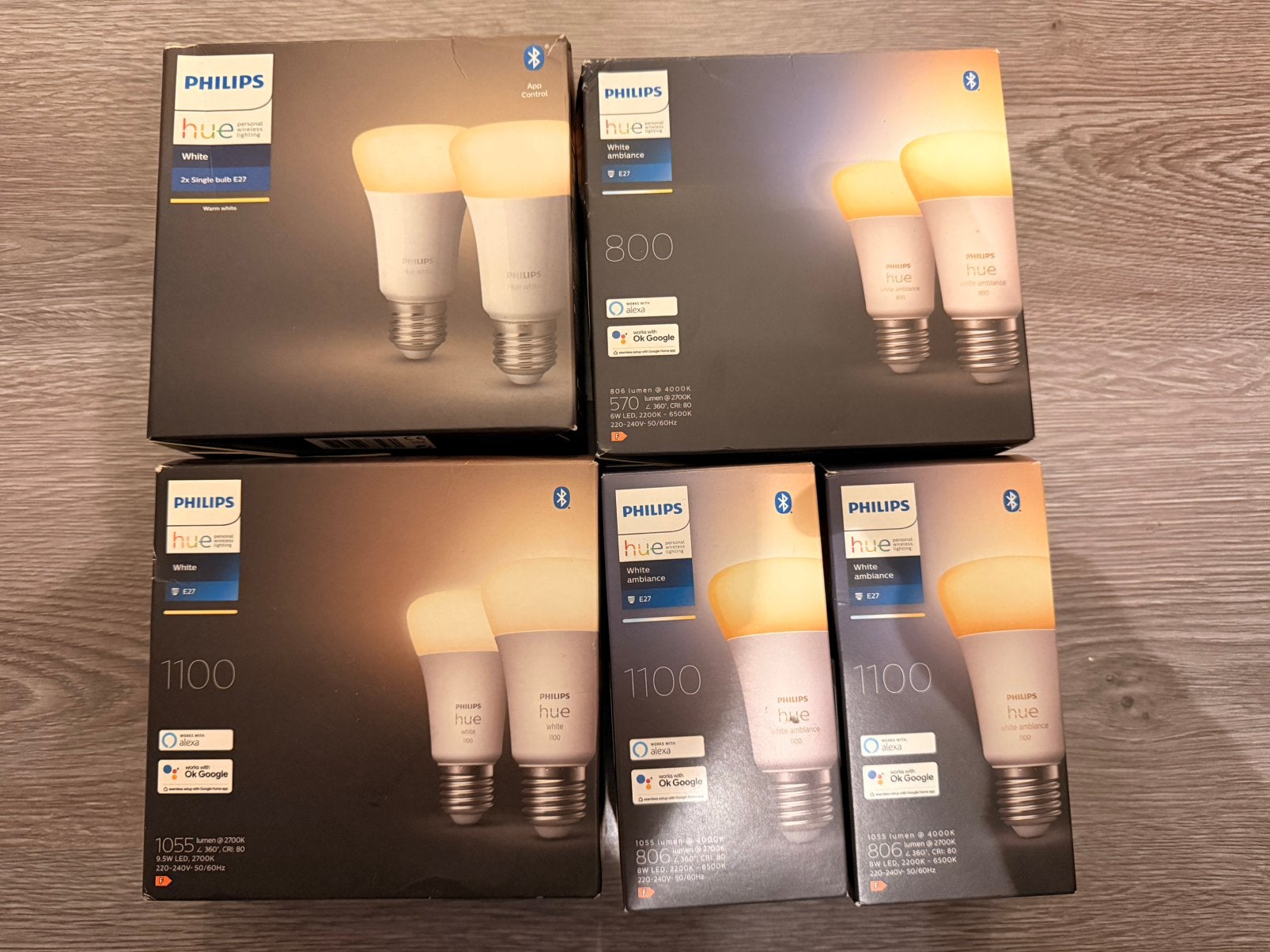 Philips hue e27 white ambiance lampen! Zie advertentie!, Ophalen of Verzenden, Nieuw, E27 (groot), Led-lamp