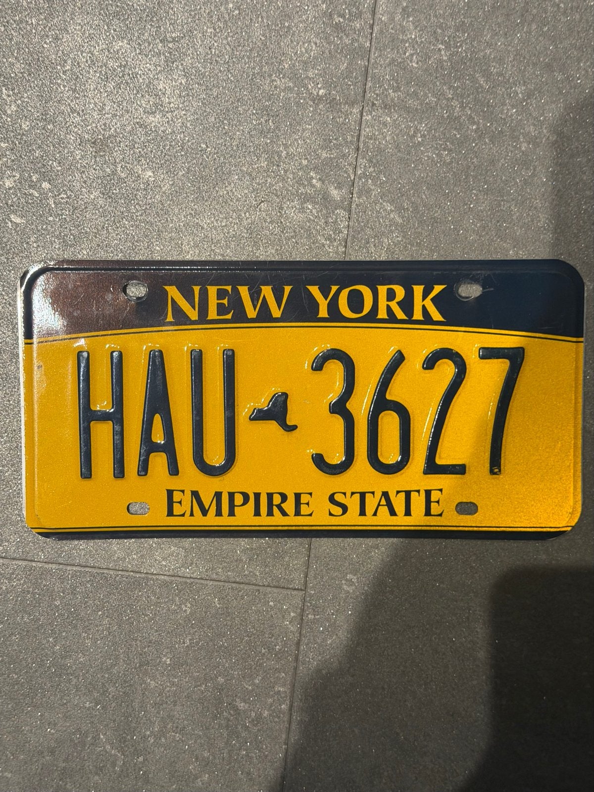 New York Amerikaanse nummerplaat, Ophalen of Verzenden