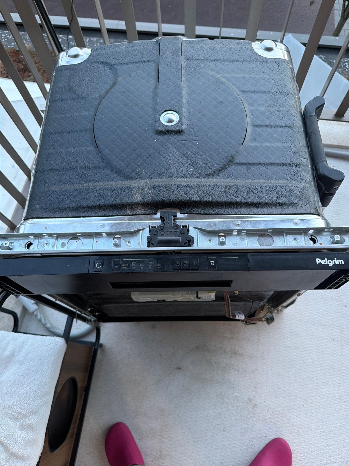 Pelgrim GVW810L vaatwasser met foutmelding f54 (defect), Witgoed en Apparatuur, 60 cm of meer, Ophalen of Verzenden, Inbouw, Niet werkend