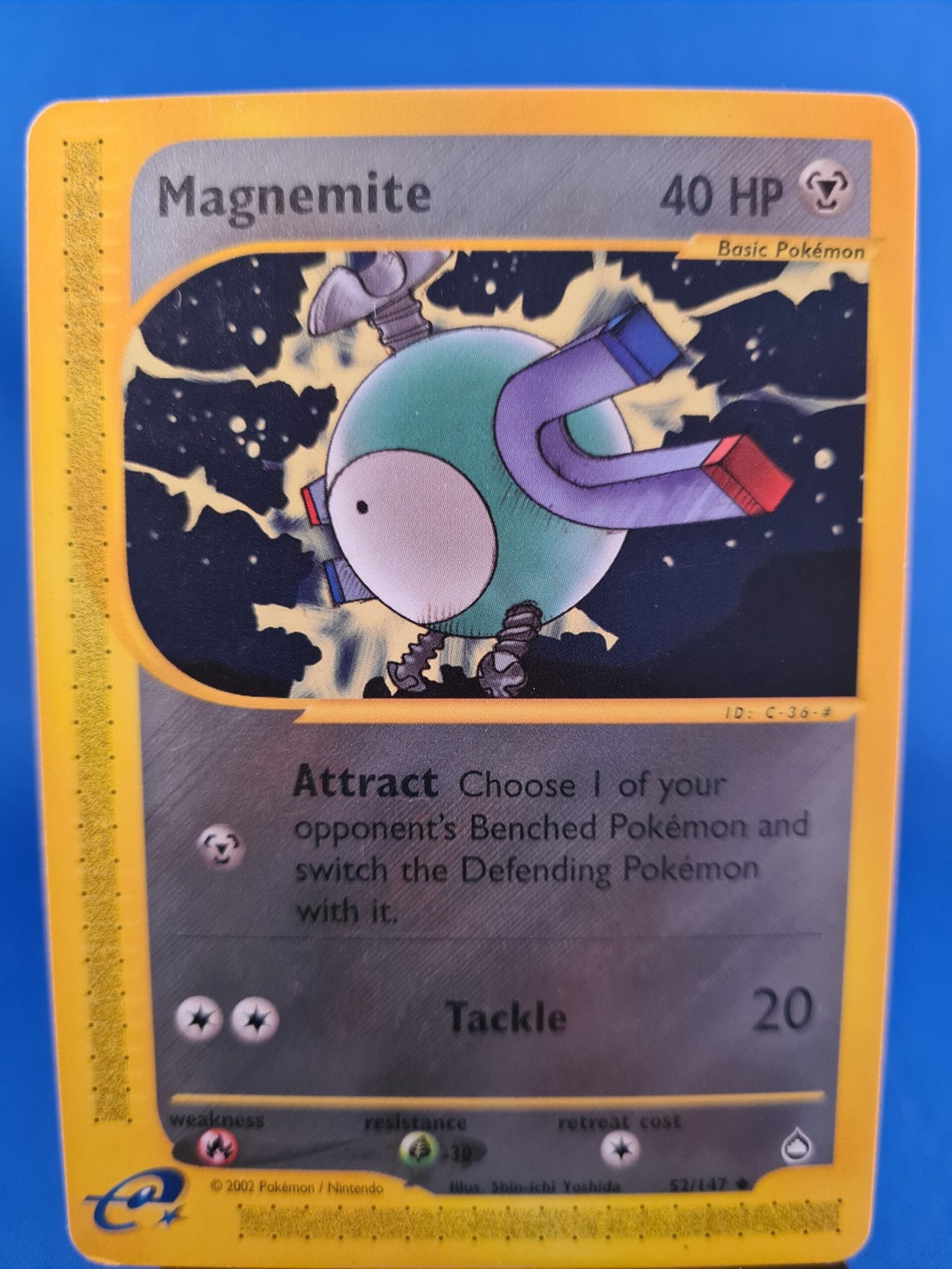 Magnemite 52/147 - Aquapolis, Verzenden, Gebruikt