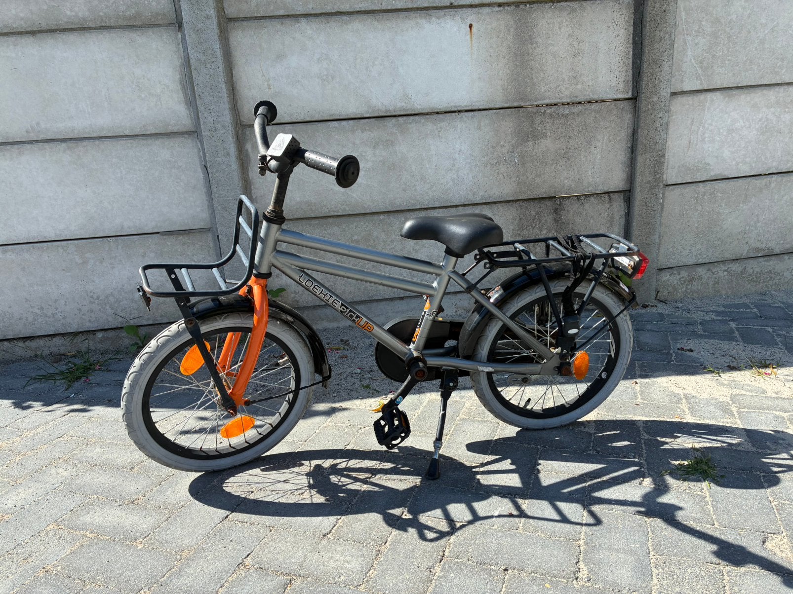 Loekie kinderfiets 16 inch, Ophalen, Zo goed als nieuw, 16 tot 20 inch
