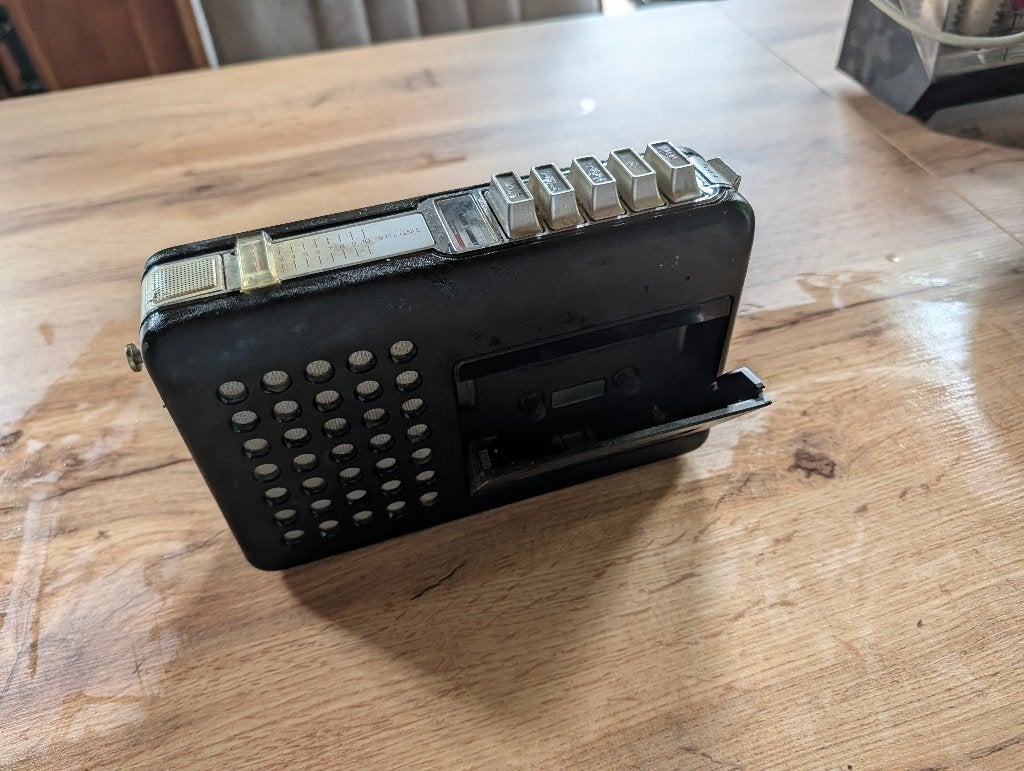 Te koop: Vintage Philips N2211 cassette, Audio, Tv en Foto, Cassettedecks, Ophalen of Verzenden, Enkel, Philips