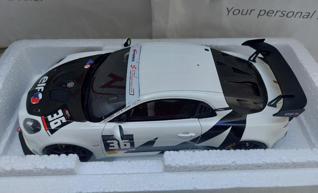 Ottomobile 1:18 Alpine A110 GT4 white ultimate GT Endurance, Hobby en Vrije tijd, Modelauto's | 1:18, Ophalen of Verzenden, Nieuw