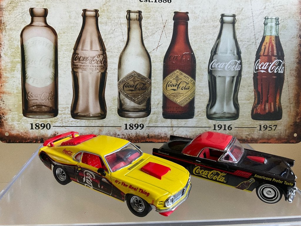 Matchbox Models of Yesteryear 2 Coca Cola modellen mint/b/c, Verzenden, Zo goed als nieuw, Auto, Matchbox