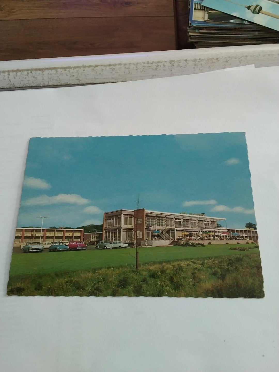 Vintage Ansichtkaart Hotel Breda - " Smits Restaurants", Ophalen of Verzenden, Noord-Brabant