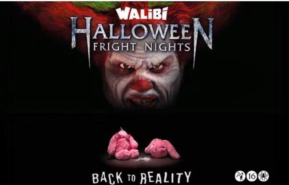 Walibi Fright Nights 31 oktober, Eén persoon