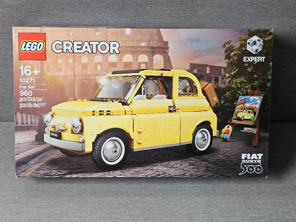 LEGO Fiat 500 Creator Expert (10271), Ophalen, Lego, Compleet, Zo goed als nieuw