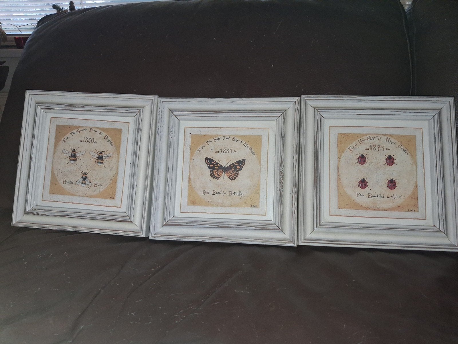 Vintage landelijk, brocante stijl schilderijen, Ophalen of Verzenden