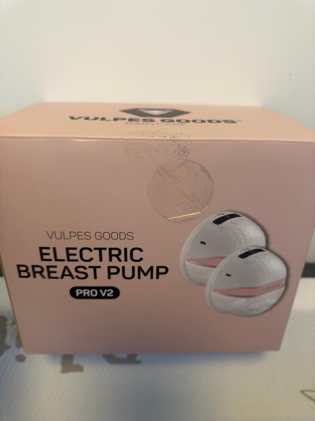 Vulpes Goods Elektrische Borstkolf Pro V2 met zakjes, Ophalen, Zo goed als nieuw