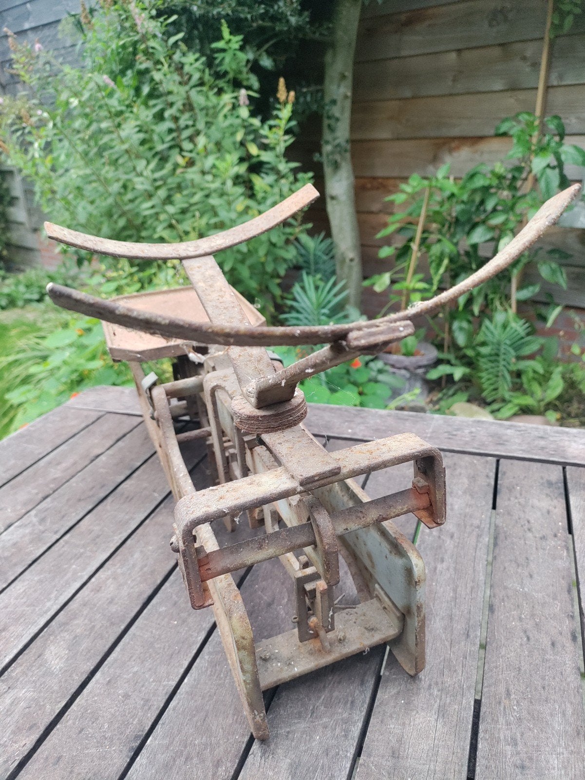 Antieke Vintage  weegschaal voor groente en aardappelen, Ophalen of Verzenden
