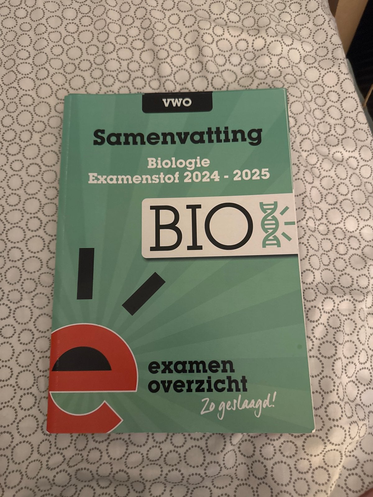 Samenvatting + Oefenboek Biologie VWO Examenoverzicht, Ophalen of Verzenden, Zo goed als nieuw, VWO, Biologie