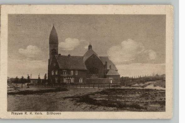 Bilthoven Nieuwe R.K. Kerk   uitg A. Havekotte