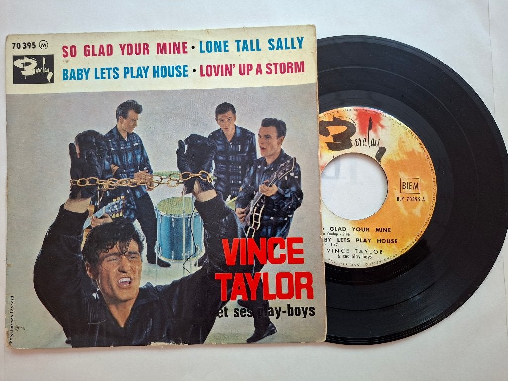 Vince Taylor - So glad your mine, Ophalen of Verzenden, Gebruikt, Pop