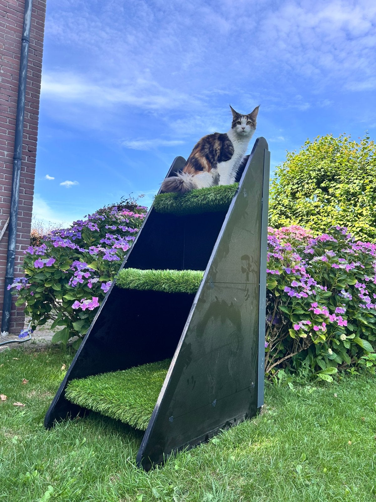 Outdoor kattenmeubels, maatwerk, Ophalen of Verzenden, Nieuw, Krabpaal