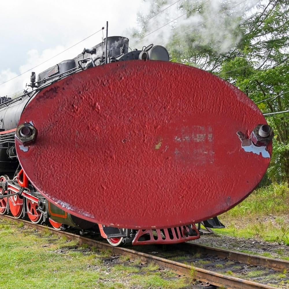 Brons locomotief reclame logo Severn Lamb Ltd. Engeland🚂, Antiek en Kunst, Antiek | Koper en Brons, Ophalen of Verzenden, Brons