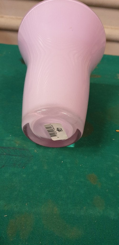 vaas roze trompet vorm, Ophalen of Verzenden