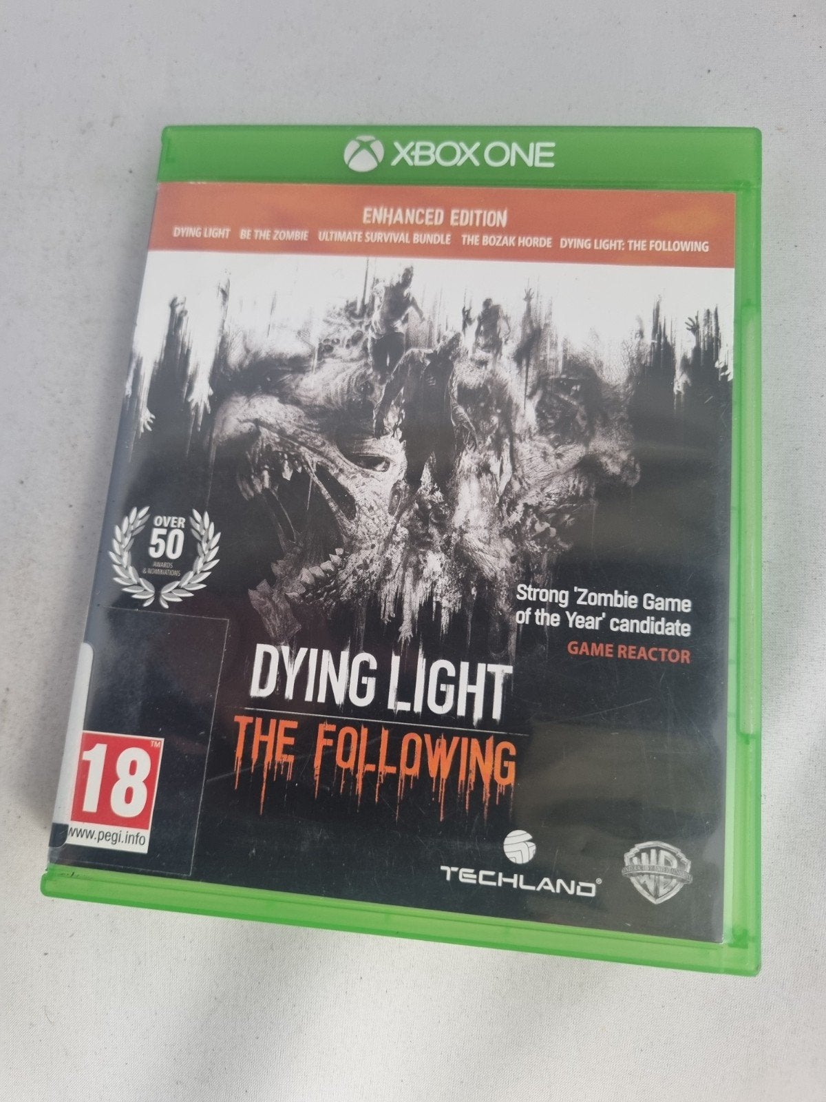 Dying Light The Following Enhanced Edition Xbox One, Spelcomputers en Games, Avontuur en Actie, Online, Vanaf 18 jaar, 1 speler