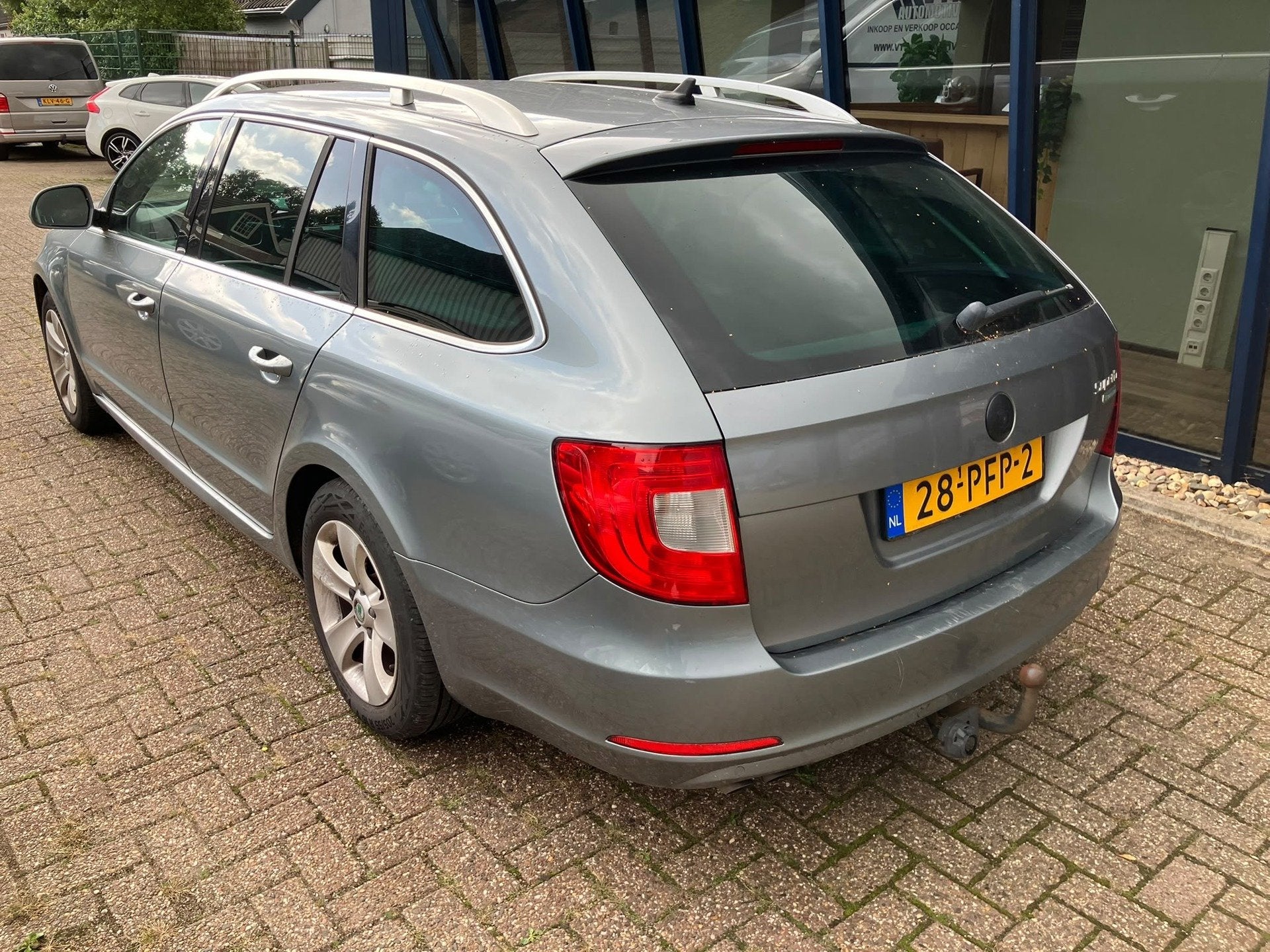 Skoda Superb Combi 1.6 TDI Greenline Ambition Business Line, Auto's, Voorwielaandrijving, Euro 5, Stof, Gebruikt