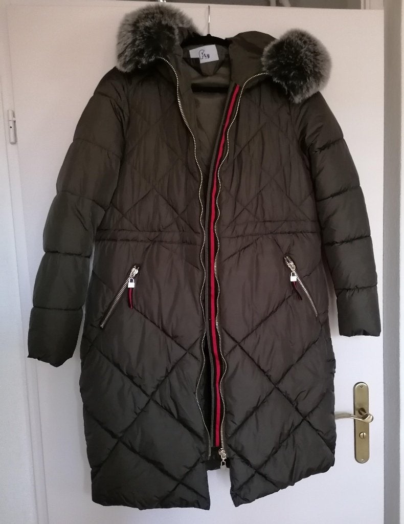 SUPER MOOIE dikke winterjas van Fly mt. L, Kleding | Dames, Maat 42/44 (L), Nieuw, Ophalen of Verzenden, Fly