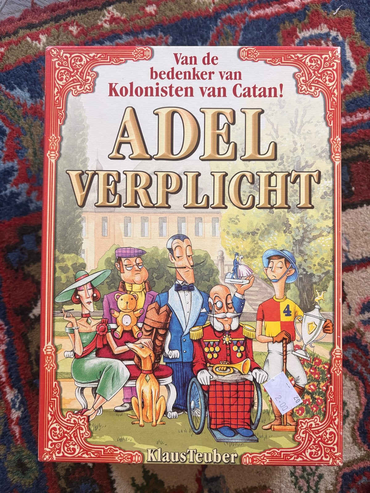 Adel Verplicht bordspel, Drie of vier spelers, Ophalen of Verzenden, Zo goed als nieuw