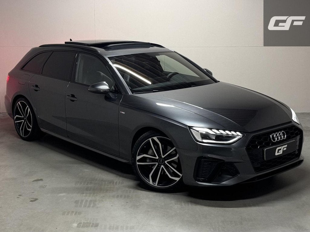 Audi A4 Avant 40 TFSI S-line Black Edition Pano Leer Memory, Auto's, Audi, Gebruikt, A4, 204 pk, Autotrust