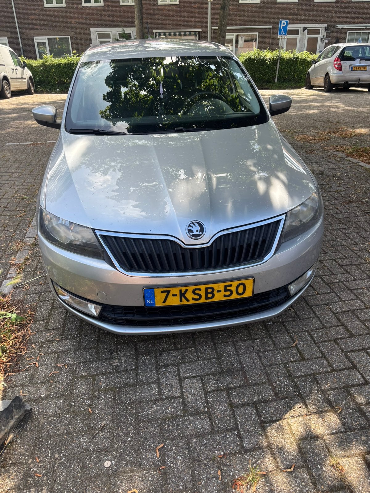 Skoda Rapid 1.2 TSI 77KW 2013 Grijs, Auto's, Skoda, Particulier, Rapid, Airbags, Bluetooth, Bochtverlichting, Boordcomputer, Centrale vergrendeling