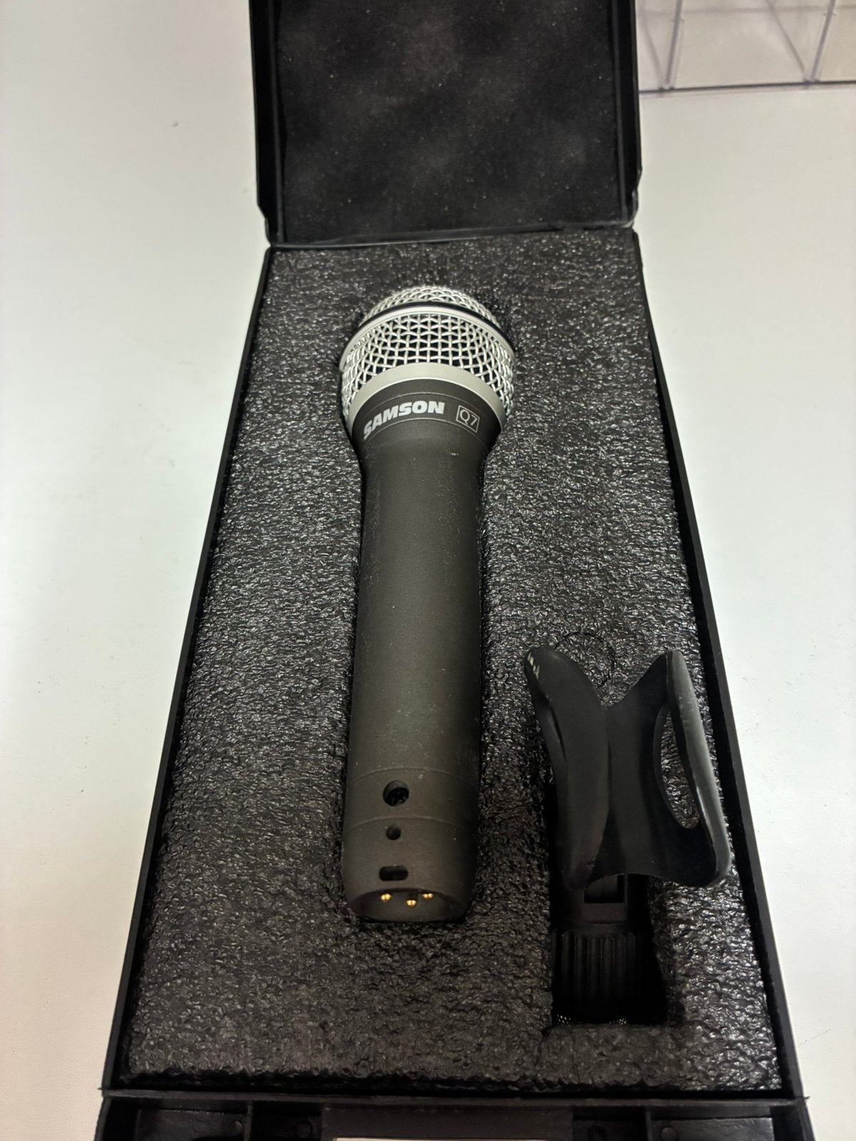 Samson Q7 Microfoon in verpakking Veel kabels en snoer!, Ophalen of Verzenden, Zo goed als nieuw, Zangmicrofoon