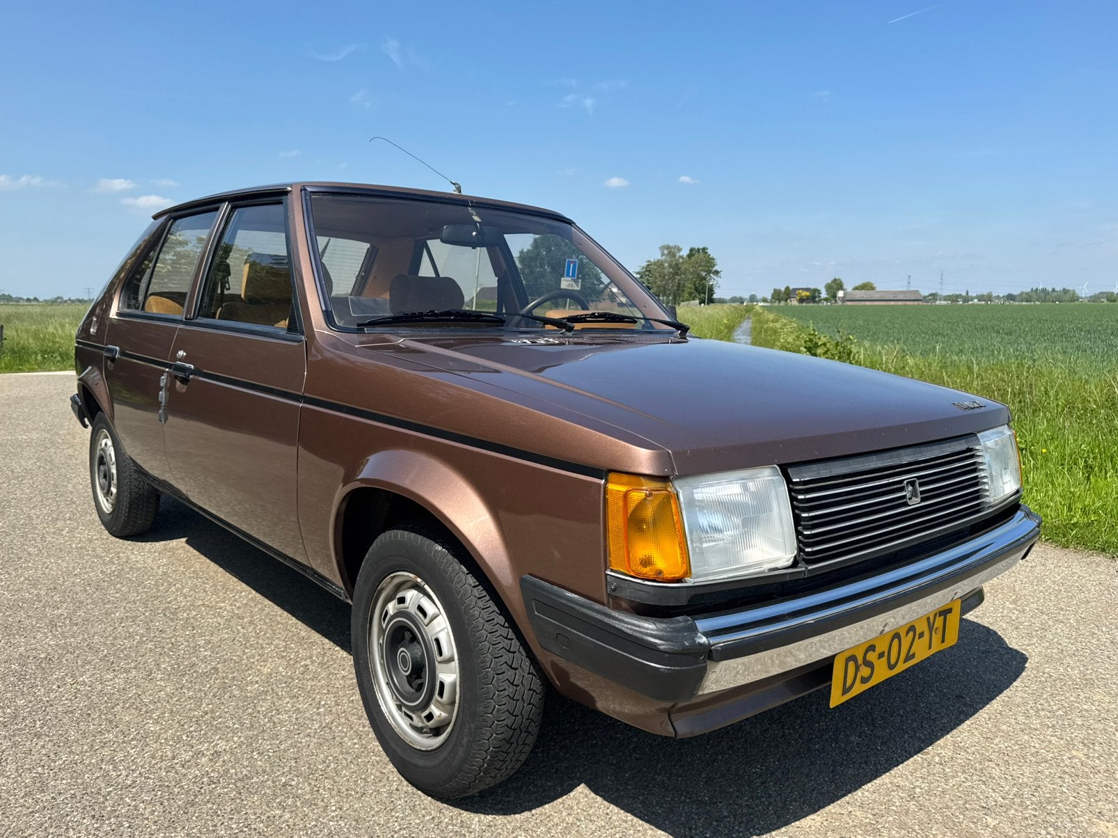 Talbot Horizon SX AUTOMAAT, Chrysler Simca AUTOMAAT. 1979, Auto's, Oldtimers, Beige, Bruin, Radio, Chrysler