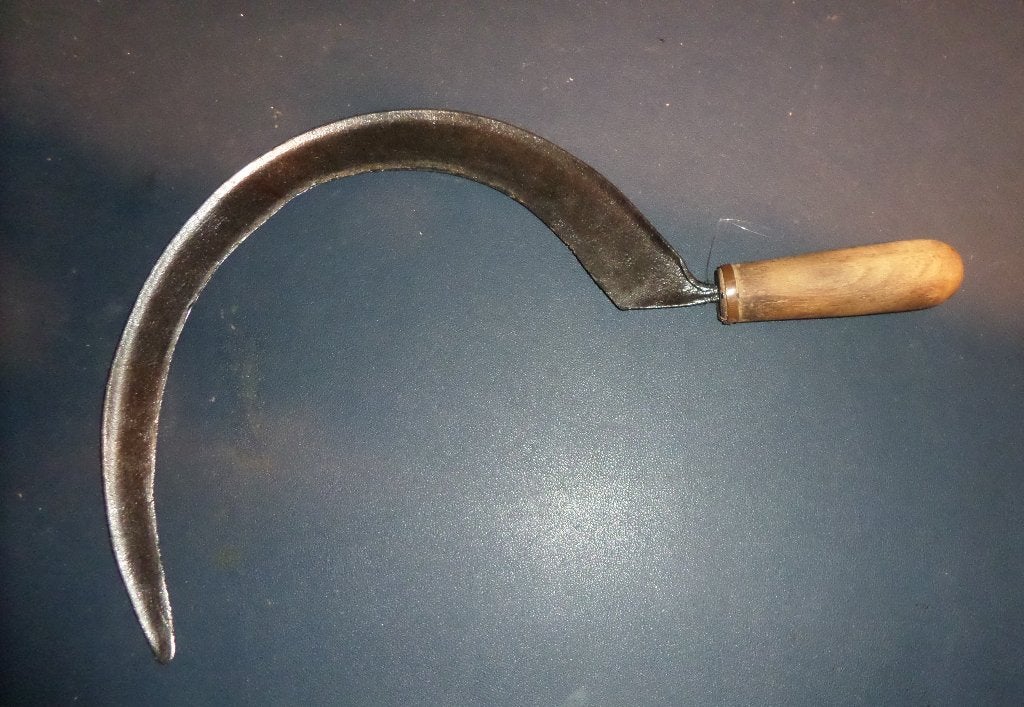 Sikkel - Handzeis - Handgesmeed en hoogwaardig - €30,=, Ophalen