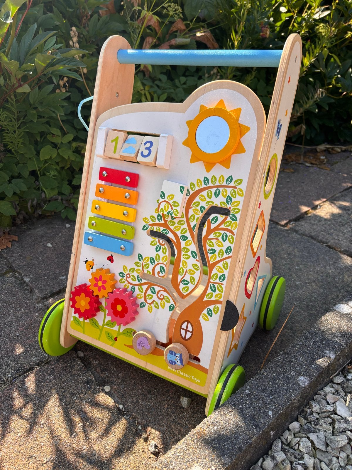 Houten Baby Loophulp / Loopwagen - Zo goed als nieuw, Ophalen, Zo goed als nieuw, Overige typen, Met geluid