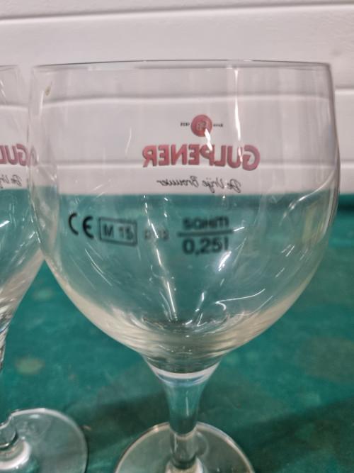 bierglazen gulpener de vrije brouwer, Ophalen of Verzenden, 'T Olde Gre-j, Info@toldegrej.nl, Endepoelstraat 20f Didam