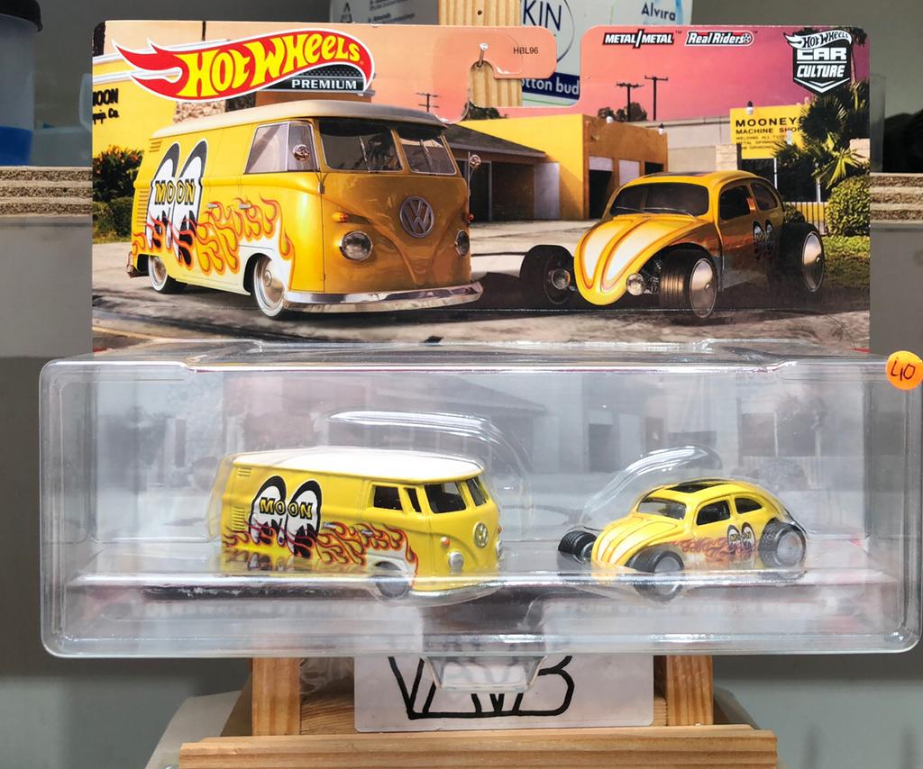 12 vw Volkswagen mooneyes set Hot Wheels Hotwheels VAVB new, Ophalen of Verzenden, Nieuw, Auto